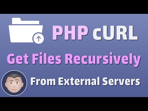 PHP cURL Get Files Recursively From External Servers