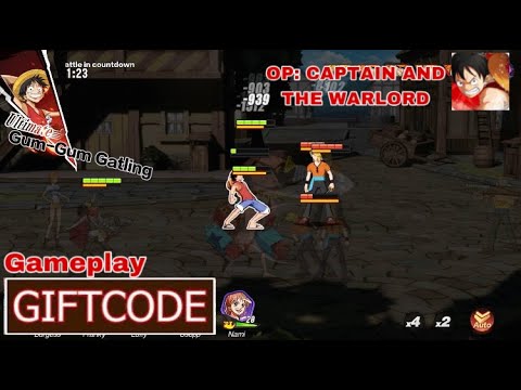 GIFTCODE, GAMEPLAY - OP: CAPTAIN AND THE WARLORDS  REDEEMCODE OP: CAPTAIN AND THE WARLORDS