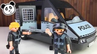 Playmobil en español - Vehículo especial de Policías - Playmobil Policía