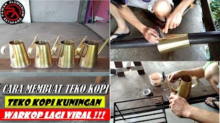 Cara Membuat Teko Kopi | Teko Kopi Kuningan | Teko Warung Kopi