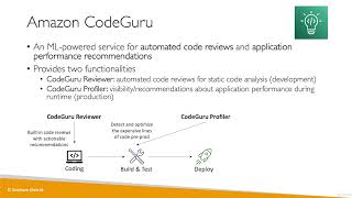 Aws CodeGuru Overview | Cloud Monitoring |Amazon Web Service
