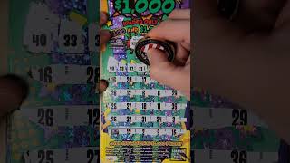 MONEY ROLL WINNER! $100 or $1000 PA LOTTERY $30 SCRATCH OFF TICKET #lottery #scratch #palottery #win