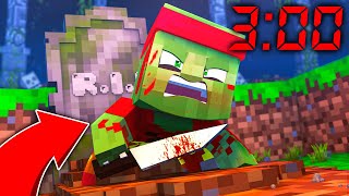 NE JAMAIS FAIRE SPAWN MON PETIT FRÈRE À 3H00 DU MATIN MINECRAFT ! JE L'ENTERRE PUIS JE LE DÉTERRE !