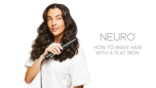 How To Wave Hair With Neuro Flat Iron