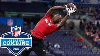 Zay Flowers FULL 2023 NFL Scouting Combine On Field Workout