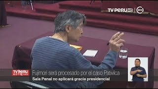 Alberto Fujimori será procesado por el caso Pativilca