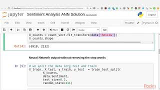 Python Machine Learning in 7 Days: Review of Building a Sentiment Analyser ANN|packtpub.com