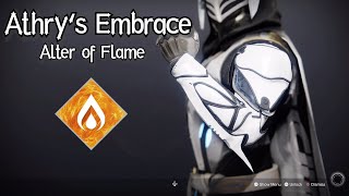 Athry's Embrace Throwing Knife Tutorial: Alter of Flame