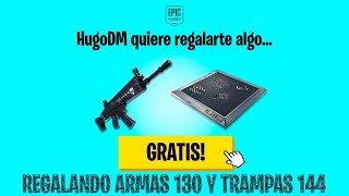 LLENANDO INVENTARIOS REGALANDO ARMAS 130 Y TRAMPAS 144 SALVAR EL MUNDO