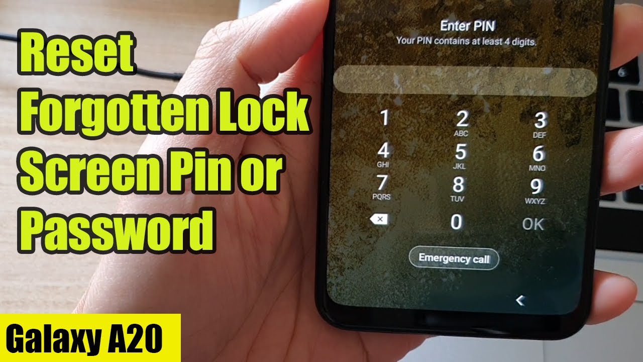 Cara Nak Membuka Lock Screen Yang Lupa Password