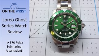 Loreo Ghost Series Watch Review, a $70 Rolex Submariner Alternative?!