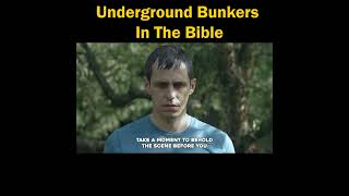 Underground Bunkers In The Bible