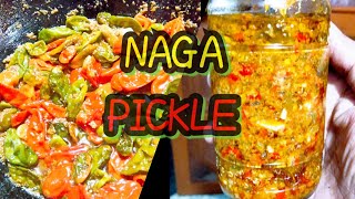 সিলেটি নাগা মরিচের আচার রেসিপি । Spicy Naga Pickle Recipe।Traditional Bombay Moricher Achar  Recipe