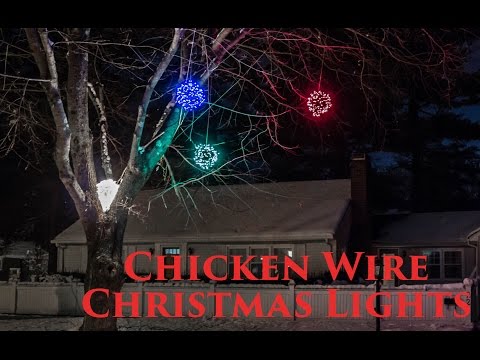 How to make Lighted Chicken Wire Christmas Balls, DIY Outdoor Christmas Decorations How to make Lighted Chicken Wire Christmas Balls, DIY Outdoor Christmas Decorations