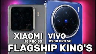 Xiaomi 15 Pro 5G vs Vivo X200 Pro 5G - The King Of Smartphone is Here😱😱😱