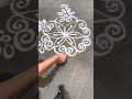 Daily Rangoli ⚛️ freehand rangoli🌺