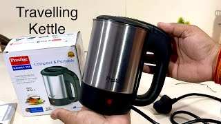 Prestige MINI TRAVELLING KETTLE 🌟 Portable Electric kettle-Water/ Tea/ Coffee/ Milk/ NoodlePKTS 0.5