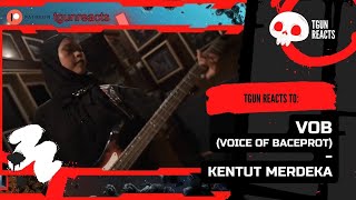 REACTING to Voice Of Baceprot - Kentut Merdeka | VOB | TGun Reaction LIVE | 2nd TAKE |