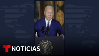 Biden dice que China tiene que frenar a Kim Jong-un #Shorts | Noticias Telemundo