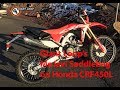 2019 Honda CRF450L Giant Loop MoJavi Saddlebag Fitment