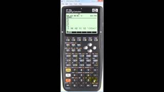 HP 50G Interpolation Program