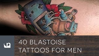 40 Blastoise Tattoos For Men
