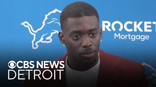Detroit Lions introduce 2024 NFL Draft first-round pick Terrion Arnold