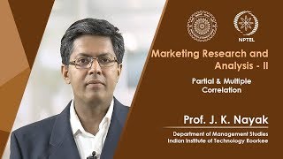 43. Partial correlation & Multiple Correlation