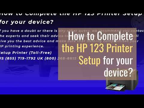 How To Complete The HP 123 Printer Setup For Your Device? - YouTube