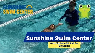 Streamline Kick With Body Rotation (Breathing)  with Sunshine Swim Center