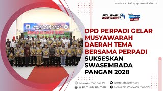 DPD PERPADI SULBAR SIAP JADI MITRA STRATEGIS WUJUDKAN SWASEMBADA PANGAN