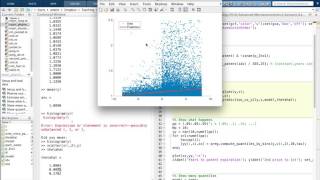 Quantile regression: Pharmaceutical example