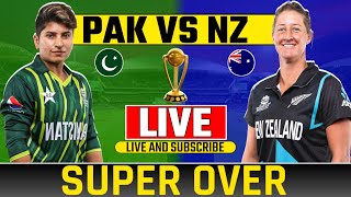 LIVE🔴| pakistan womens vs newzealand 3rd odi super over | today live cricket match nzw vs pakw