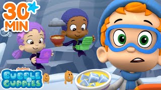 Snowy Lunchtimes w/ Nonny! 🥪 ⛄️ 30 Minutes | Bubble Guppies