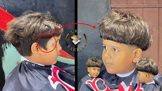 CORTE DE CABELLO PARA NIÑOS | CORTE ESTILO HONGO | MID FADE | FÁCIL Y SENCILLO