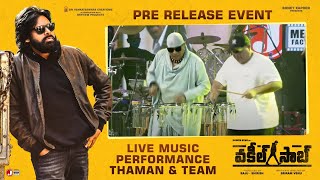 Thaman And Team Live Performance - Vakeel Saab Pre Release Event | Pawan Kalyan