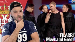 First Reaction 🇷🇸: Filarri Meet and Greet (Pesma za Evroviziju 2025) Eurovision Serbia