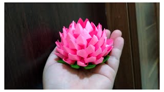 Tutorial Paper Lotus Flower