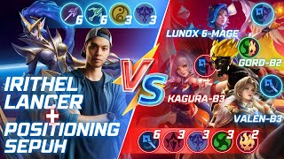 HYPER IRITHEL LANCER + BONUS TIPS POSISIONING SEPUH TIPS BUAT PARA PESERTA MPL MAGIC CHESS !