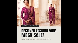 Mega Sale offer 2021 | Get Flat Discount in all items | Designer fashion zone