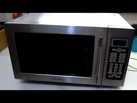 REPARAR HORNO MICROONDAS MARCA ELECTROLUX QUE NO ENCIENDE - YouTube