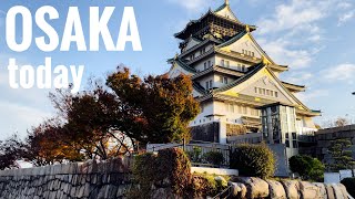 【Osaka Castle】Sunday morning December 2022「osaka morning 651 JAPAN」Walk around Osaka Castle