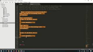 Session 32 PHP Array sorting Functions