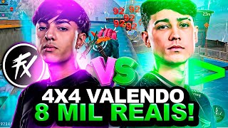 BAK E MANOMAX TROCARAM FARPAS PESSADÍSSIMAS NESSE 4X4 APOSTADO VALENDO 8 MIL! FT ELTIN E MANDELA