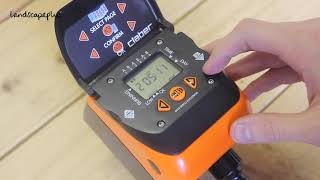 Programming a Claber Duplo Irrigation Timer