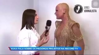 Xuxa faz jornalista chorar em entrevista