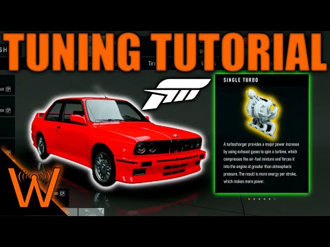 How to get MAXIMUM performance out of your car Forza Motorsport Tuning Tutorial