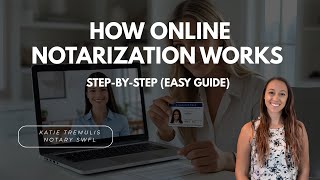 How Online Notarization Works Step-by-Step (Easy Guide)