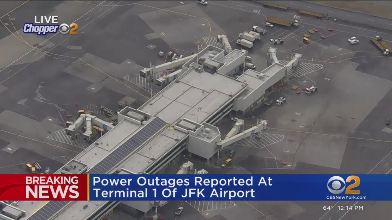 Power Outage Reported At JFK Airport - YouTube