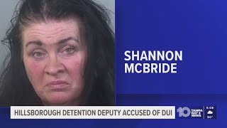 Hillsborough detention deputy arrested for DUI in Manatee County